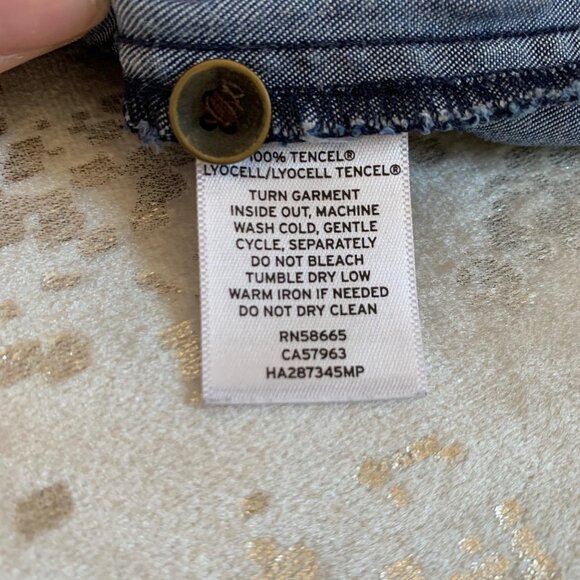 Halogen Sz S womens button up shirt long sleeve - Picture 5 of 5